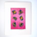 Fiber Art Collage, Quilt, M..